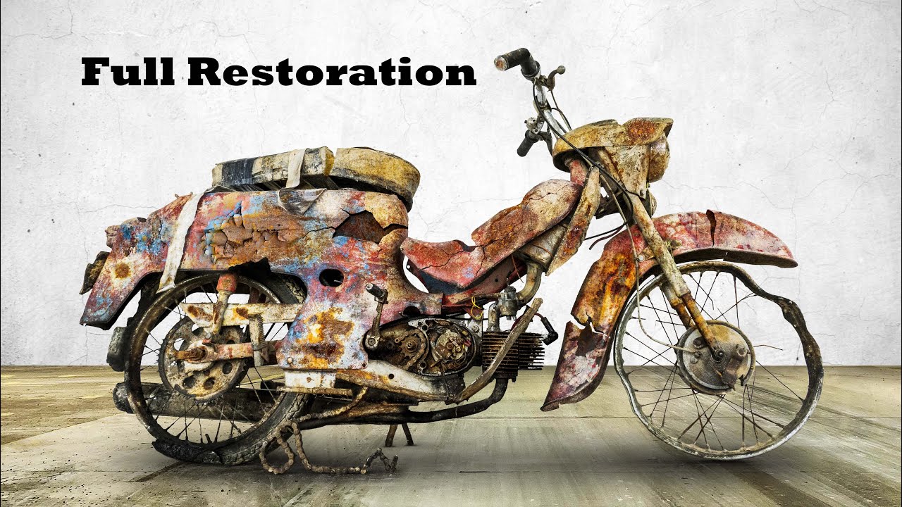 Restoration Motorcycle Jawa 1977 - Complete Restoration - YouTube