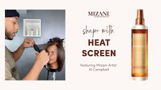 How to Use Heat Screen with Mizani Artist Al Campbell