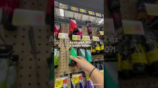 super cheap Walmart art supplies!! 🫶🏼 #shorts #artsupplies #shopping #acrylic #cheap #walmart #art