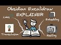 Explaining Links, Transclusions and Embedding in Obsidian Excalidraw