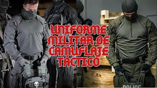 Uniforme militar de camuflaje táctico para hombre, ropa de entrenamiento de Paintball y Airsoft.