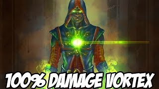 100% DAMAGE VORTEX WITH ERMAC! - Mortal Kombat X \