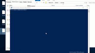 Demystifying SMB 3 x multichannel - VM1 Debian 10 on Host1 to VM2 Windows server 2019 on Host2