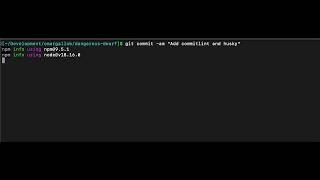 CommitLint in action