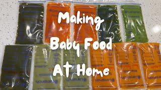 Making Baby Food At Home | Easy \u0026 Cheaper Than Buying Pre Made Baby Food At The Store