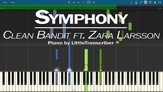 Clean Bandit Ft Zara Larsson - Symphony Piano Cover By Littletranscriber