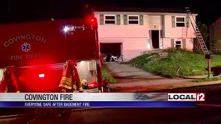 Firefighters called to house fire in Covington