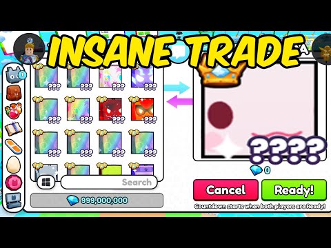 Insane Trade For Titanic Axolotl In Roblox Pet Simulator 99
