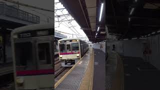 【通過シーン】京王7000系 下高井戸駅通過シーン