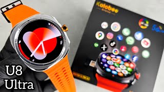 5G Android Smartwatch With Sim Card \u0026 Camera | U8 Ultra 5g Android Smartwatch