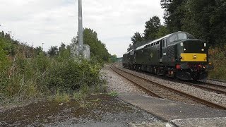 LSL Class 37s D6817 \u0026 D6851| York Parcels Sidings to Crewe H S | 28th September 2020