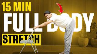 15-Min Stretching Exercises for Full-Body Flexibility | Daily Morning Stretch | Saurabh Bothra Yoga