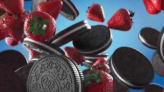 Oreo strawberry  | CGI | Tabletop | Houdini + HIP file