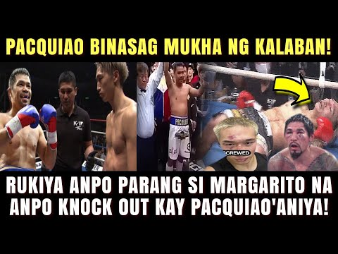 Pacquiao Binasag Muka ng Kalaban! Rukiya Anpo Knock Out! Parang si Margarito! Pacquiao vs Anpo Fight