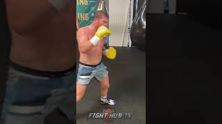 CANELO ALVAREZ LOOKS TO PUNISH CALEB PLANT! BRUTAL BODY SHOT ASSAULT IN FIRST DAY OF CAMP!