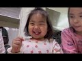 vlog 13 육아브이로그 비오는날 집콕 육아 주말 오후 육아 3살 5살 현실육아 먹이고 씻기고 재우고 정신없는