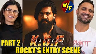 KGF CHAPTER 2 - ROCKY'S ENTRY SCENE REACTION!! | KGF 2 - Part 2 | Yash, Sanjay Dutt | Prashanth Neel