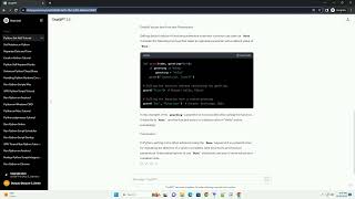 set null in python