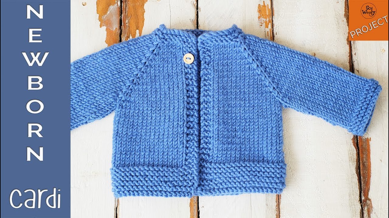 One Piece Cardigan Knitting Pattern - Mike Natur