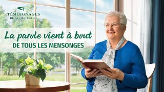 Témoignage chrétien en français « La parole vient à bout de tous les mensonges »