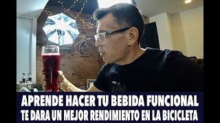 PREPÁRATE UNA BEBIDA QUE TE DARÁ MAYOR RENDIMIENTO EN TU BICICLETA / BATIDO FUNCIONAL DE VERDURAS