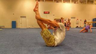 Tumbling and Gymnastics from Double back to Double layout