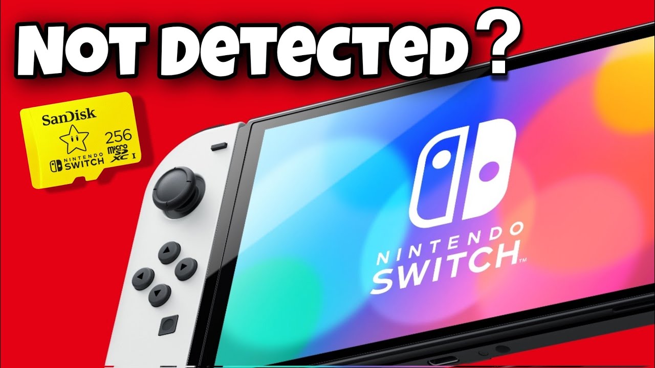 Nintendo Switch SD CARD Reader ERROR: FIX! - YouTube