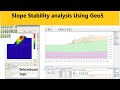 Slope Stability Analysis Using  Geo5 | Geotechnical Engineering