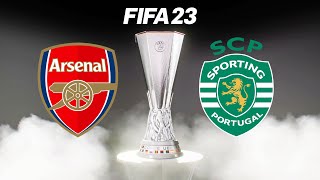 FIFA 23 | Arsenal vs Sporting CP - UEFA Europa League - Gameplay