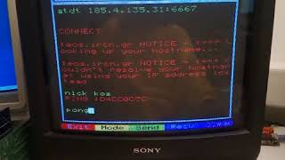 Getting on IRC with the CB2 micro