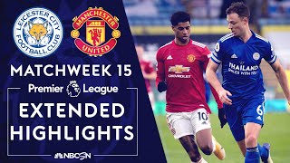 Leicester City v. Manchester United | PREMIER LEAGUE HIGHLIGHTS | 12/26/2020 | NBC Sports
