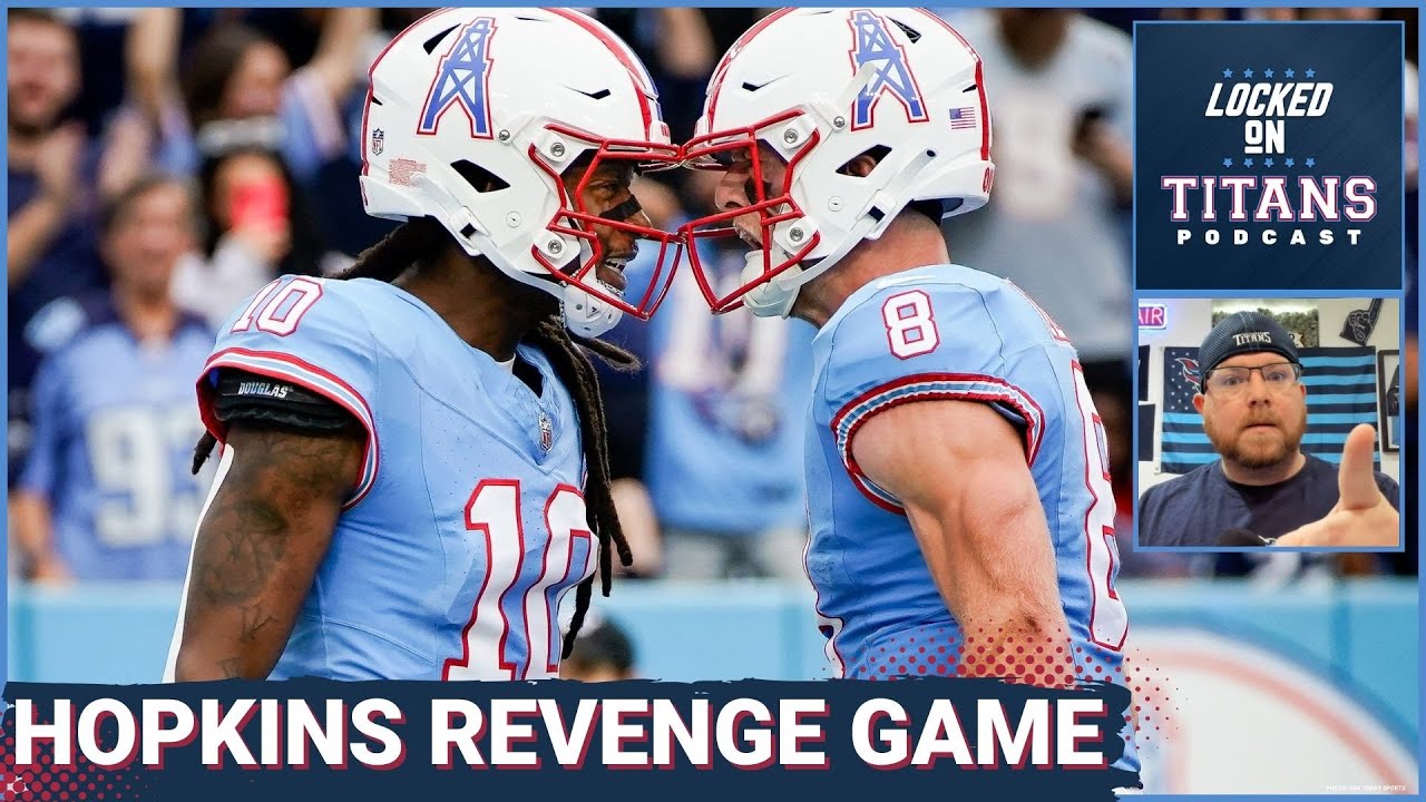 Tennessee Titans DeAndre Hopkins REVENGE GAME, Let Will Levis COOK ...