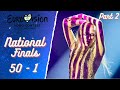 PART 2 - 50 to 1 | TOP 100 NATIONAL FINALS 2019 | RESULTS