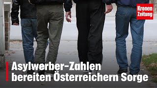 Integrationsbarometer: Asylwerber-Zahlen bereiten Österreichern Sorge | krone.tv NEWS