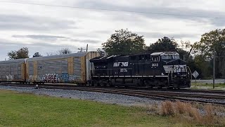 Railfanning Cordele Georgia W/Norfolk Southern 11-29-2024