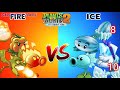 team fire vs ice who will win pvz 2 plant vs plant