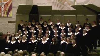 Luther College Nordic Choir, Unicornis Captivatur,   Ola Gjeilo, Craig Arnold Conductor