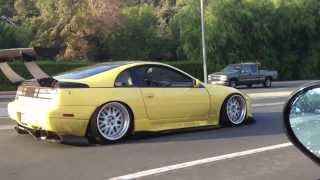 Carlos Bonilla's big wang'ed hellaflush'd Z32 300ZX