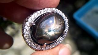 12 RAYS STAR BLACK SAPPHIRE 23.54cts