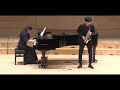 paul creston concerto op.26 1st mov. saxophone and piano