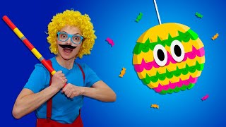 Break The Piñata 🍬 and more | Sing Along Kids Songs