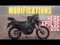 How I modified my Hero Xpulse 200?