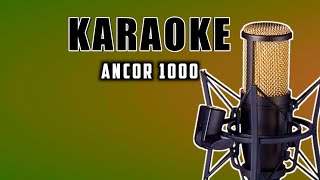 ANCOR 1000 || karaoke cipta mamad keyboard karya malvin R.