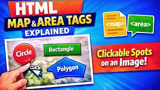 HTML Map and Area Tags Explained | Make Clickable Spots on an Image