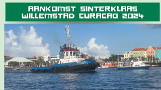 Curaçao - Aankomst Sinterklaas Willemstad Curaçao 2024