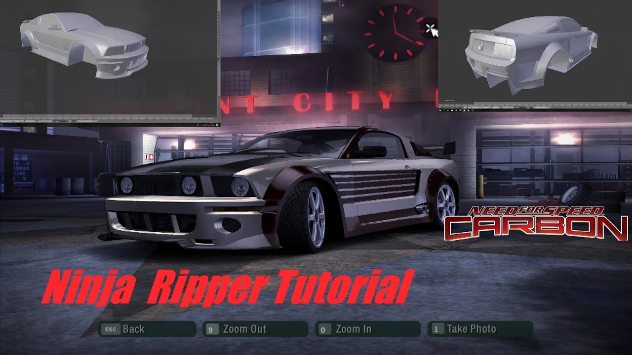 How To RIP Game Models From Need For Speed UG1-World Using Ninja Ripper ...