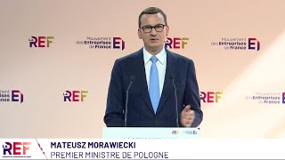 #LaREF22 | Mateusz Morawiecki, Premier ministre de Pologne