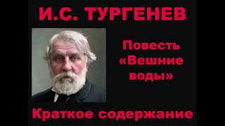 И.С. Тургенев. Повесть «Вешние воды». Краткое содержание.