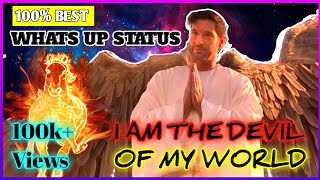 I am Devil Of My World | Lucifer Best Dialoge | Lucifer The Devil | Lucifer Best Status | #Insta
