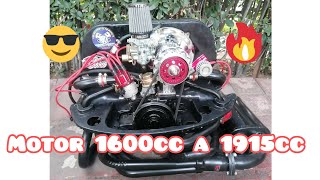 Conversion de Motor 1600cc a 1915cc/Vocho Proyecto Pepe's